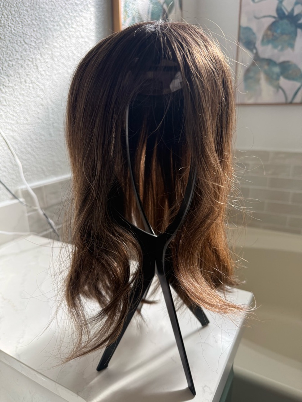 Raquel Welch Go All Out 16” Hair Topper – SS Iced Mocha | Brand New, Never Worn